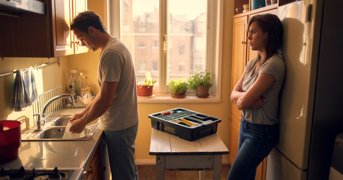 Man Who Does Everything Except Handyman Work Gets Branded “Not A Man”, Reacts Accordingly Man Who Does Everything Except Handyman Work Gets Branded “Not A Man”, Reacts Accordingly