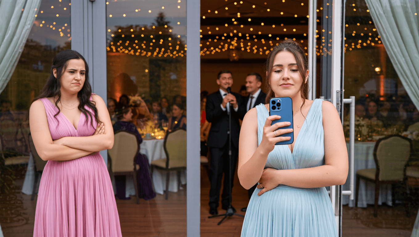 Bridesmaid Gets Publicly Shamed in MOH Speech, Then Sister Blames Her for Leaving Bridesmaid Gets Publicly Shamed in MOH Speech, Then Sister Blames Her for Leaving