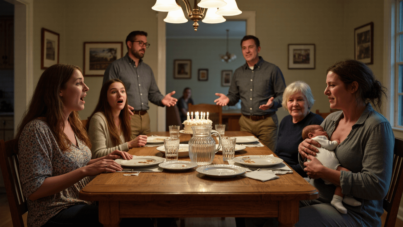 New Mom Hides She Speaks German, Then Exposes In-Laws at Birthday Dinner