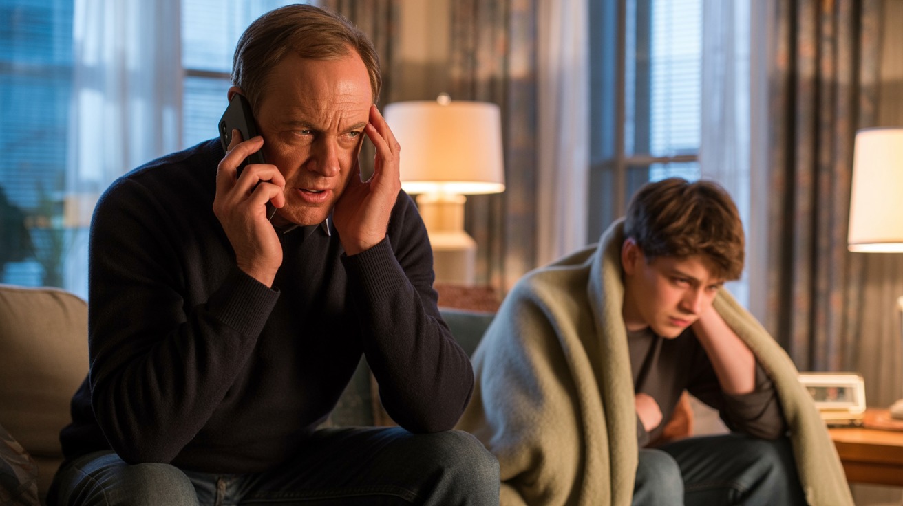 Dad Freaks Out After Wife Locks Drunk Teen Out Of The House At Night