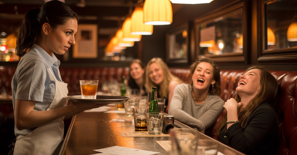 Server Secretly Swaps Pregnant Customer’s Cocktails For Virgin Drinks “To Protect The Baby,” Gets Reported And Nearly Fired Instead