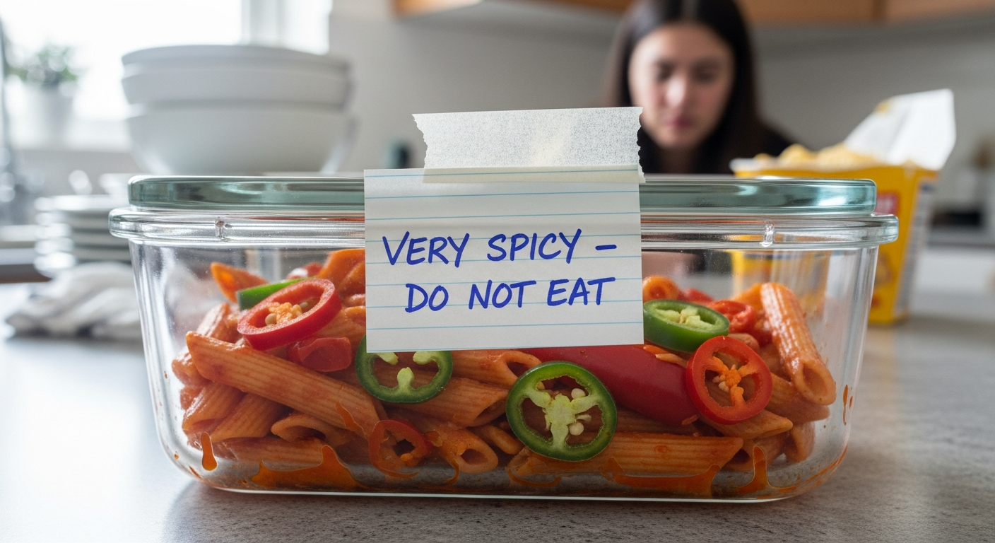 “It Wasn’t Poison”: Woman Defends Herself After Food Thief Gets Sick From Chillies