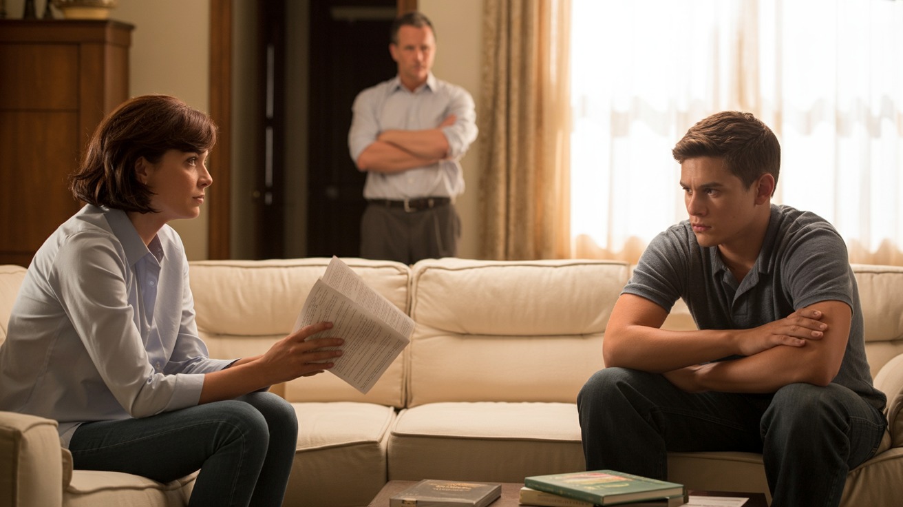 Mother Forces Son To Apologize To Delivery Driver After Racist Joke