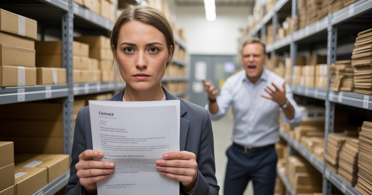 Employee Uses Contract Clauses Against Manager After Boss Cuts Hours Without Warning