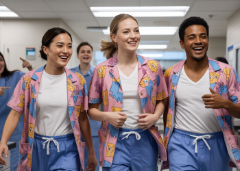 Hospital Boss Enforces Strict Dress Code, So Night Shift Workers Shows Up In The Most Ridiculous Scrubs