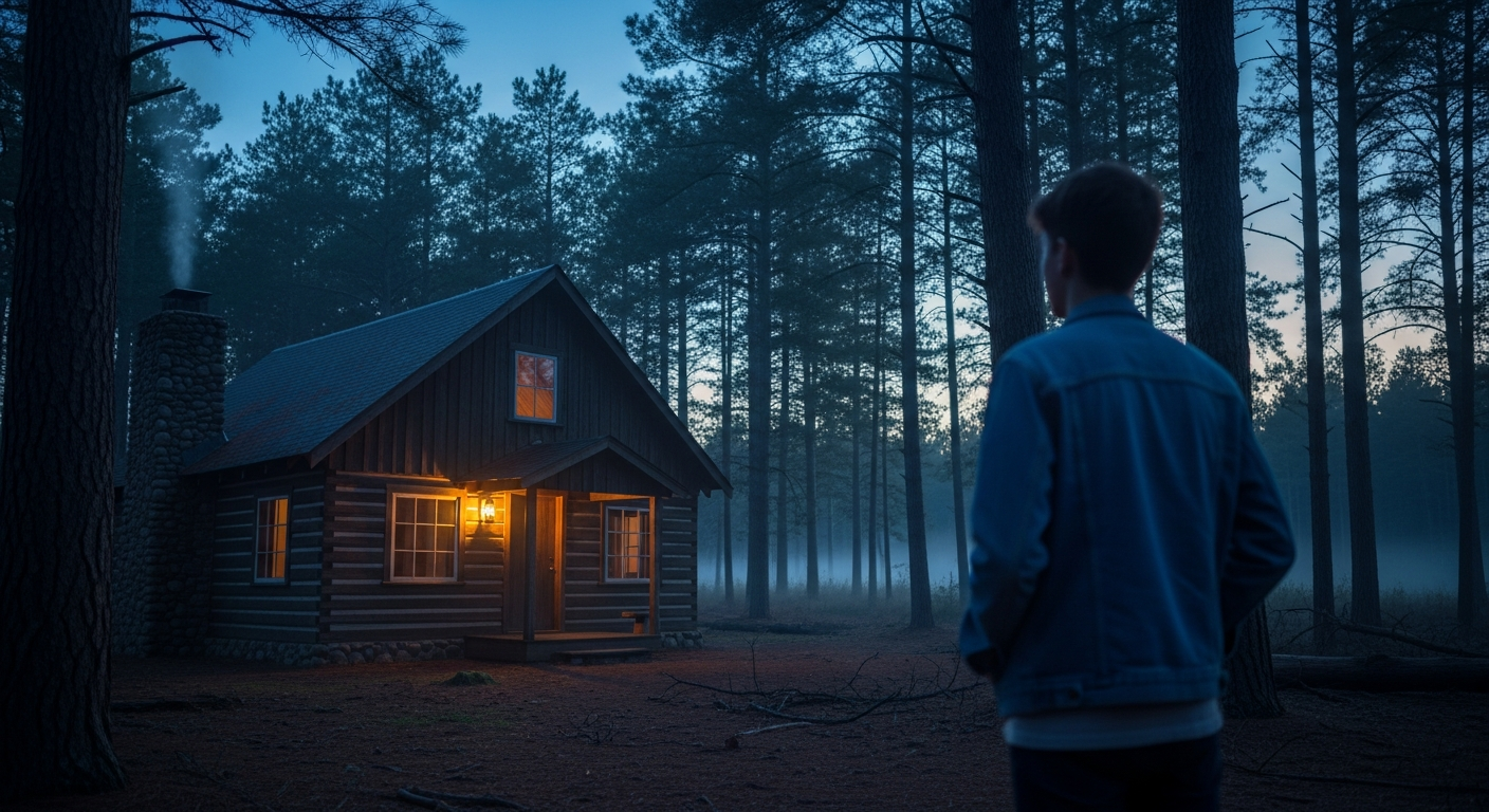 Teen Inherits Late Dad’s Cabin and Struggles to Share It With His Stepfamily