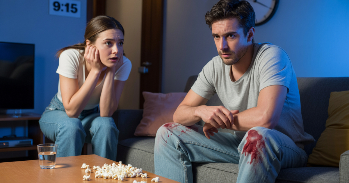 Woman’s Period Ruins Boyfriend’s Favorite Jeans, And His Reaction Is… Shocking