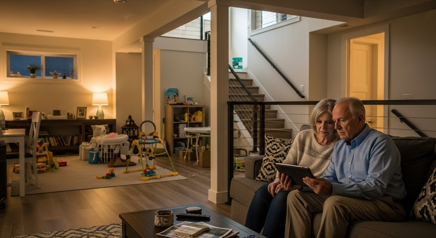 "We Are Suffocating": Houseguest Throws Fit Over Free Rent and Basement Suite