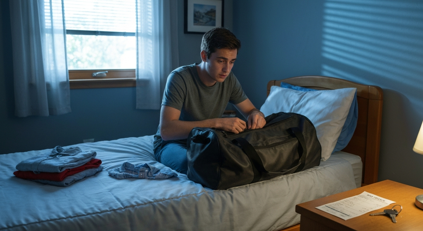 Son Leaves Family Home on Payday After Mother Demanded All His Earnings