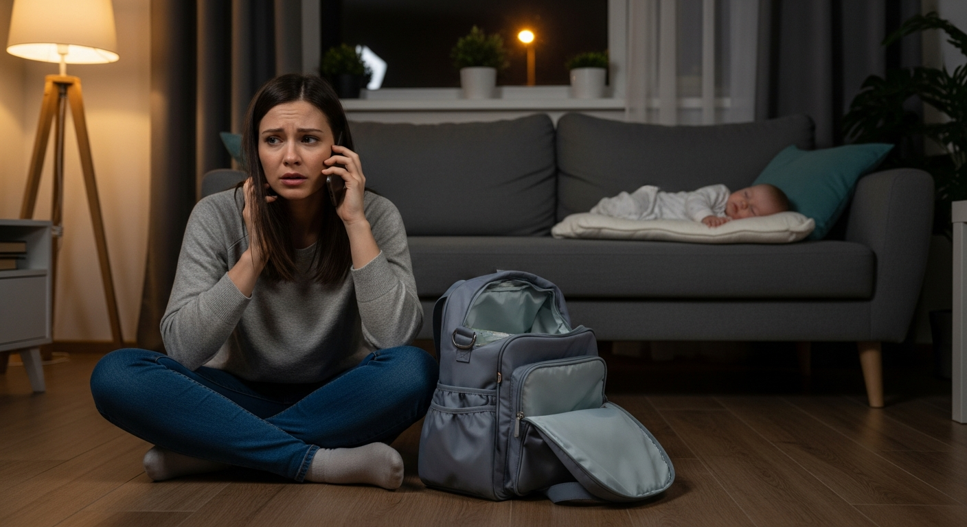 Police Intervention Leads to Felony Charge When Mom Leaves Baby for Four Days