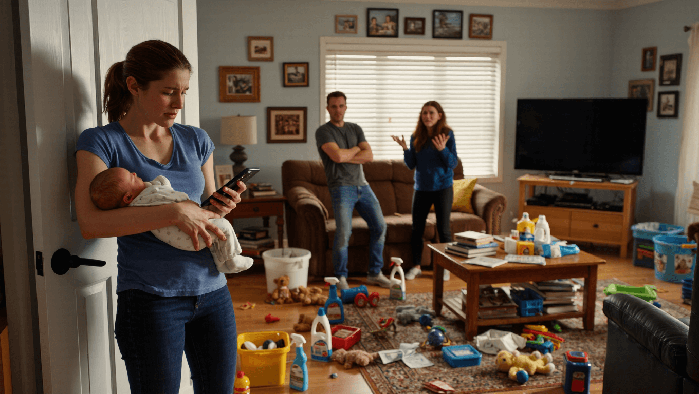 Friend Refuses to Clean After CPS Visit, Parents Accuse Her of Abandoning Baby