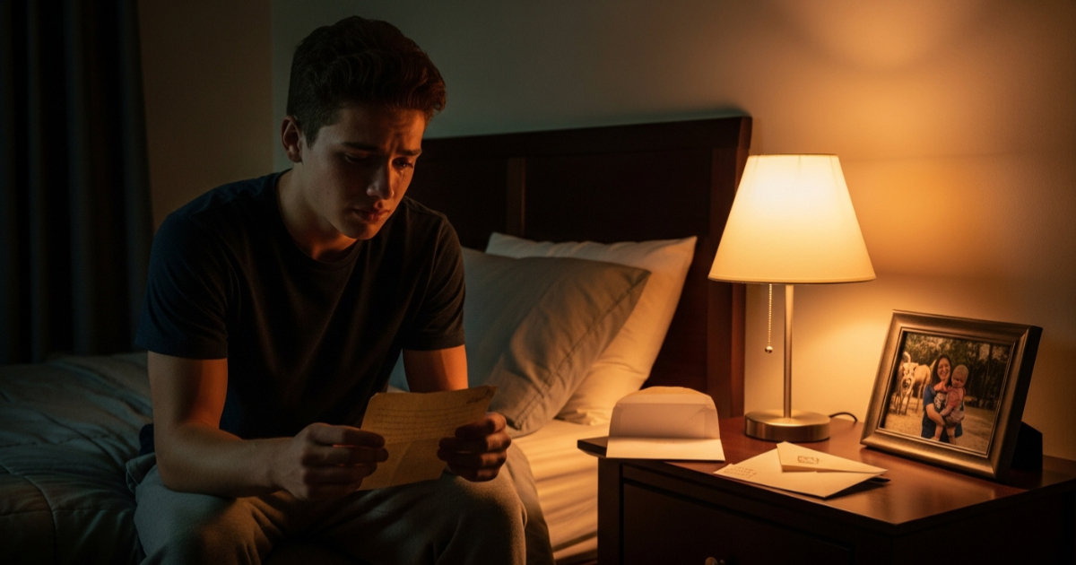 "You Will Always Be My Son": A Letter From 2012 Changed Everything for This Teen