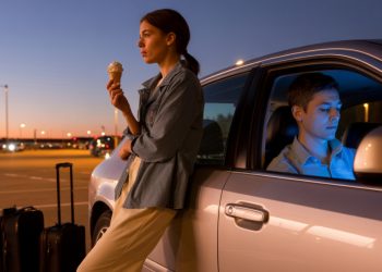 Woman Gets Ice Cream After Husband Skips Airport Pickup, Now He’s Furious She Didn’t Rush Home