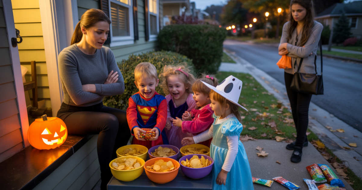 Neighbor Asks For Special Treats For Disabled Kid, Gets Told “No” By Homeowner