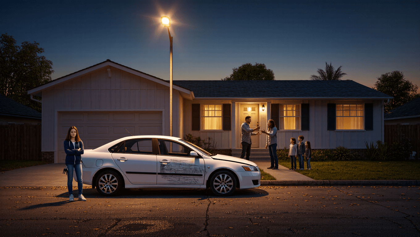 Teen Makes Parents Choose Between Jail Time and Replacing the Car Her Sister Stole