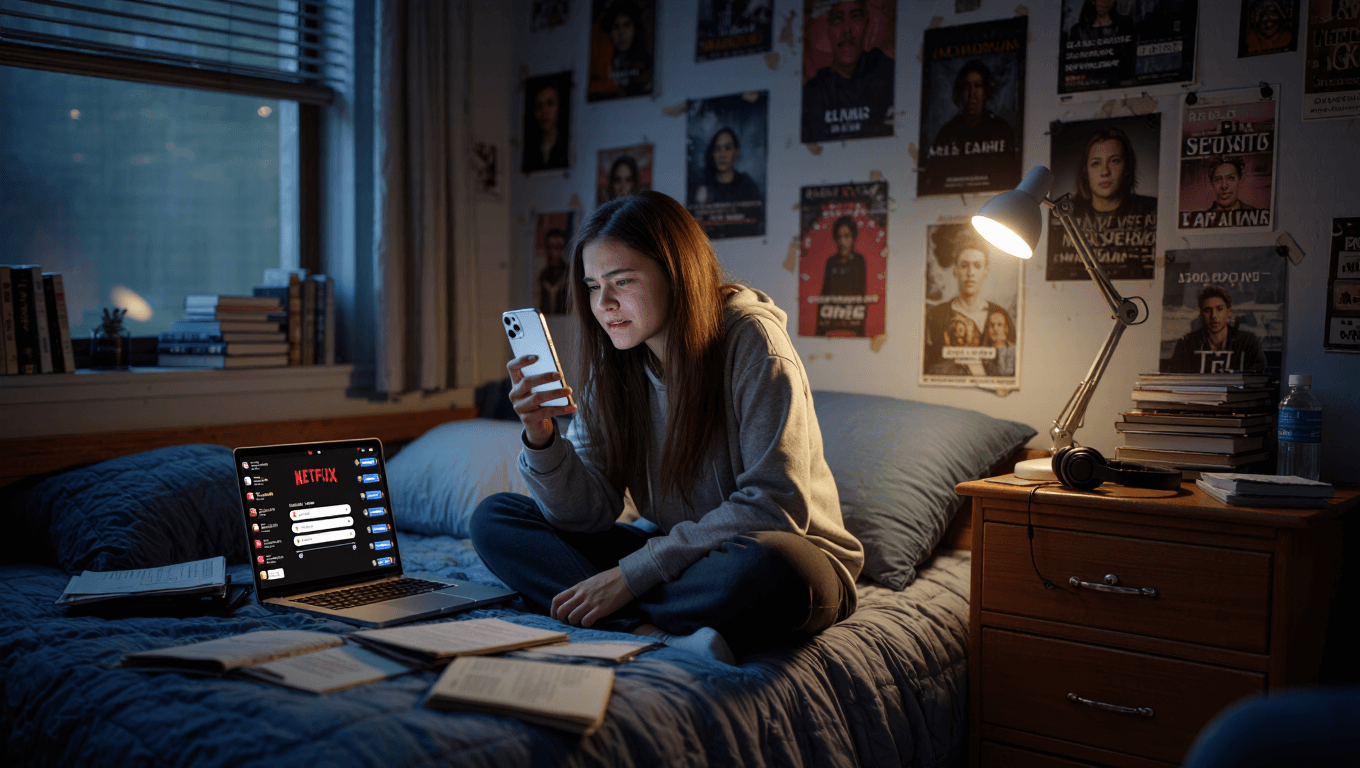 Teen Cuts Off Netflix Sharing After Friends Let a Hater Take Over Her Account