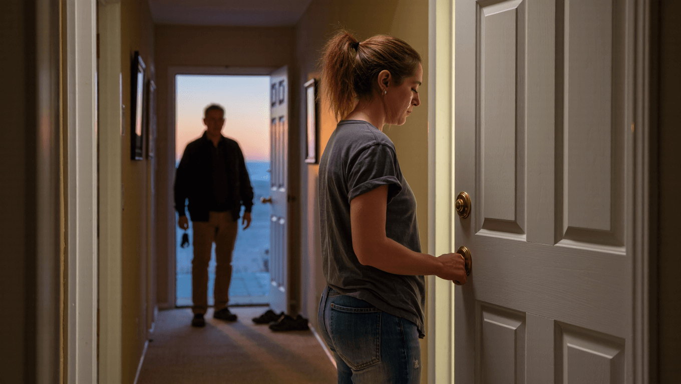 Mom Removes Bedroom Lock After Toddler’s Burn, Husband Says She “Ruined His Peace”