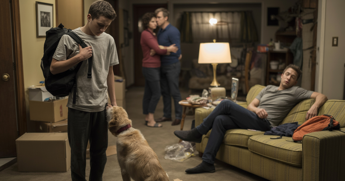 Teen Stops Paying Rent After Parents’ Open Relationship Partner Moves In And Tries To Discipline His Dog