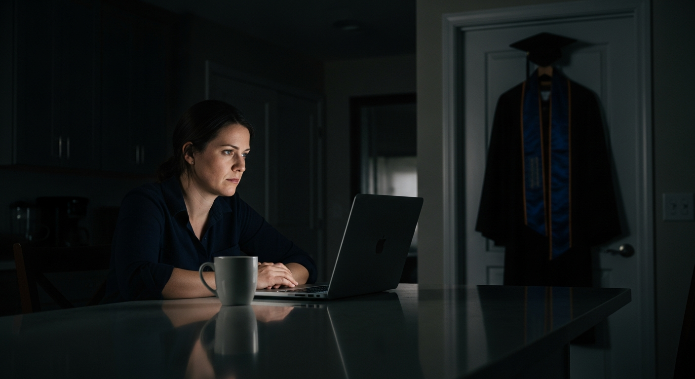 She Found Out Her Husband Has a Secret Family but Decided to Wait a Year to Leave