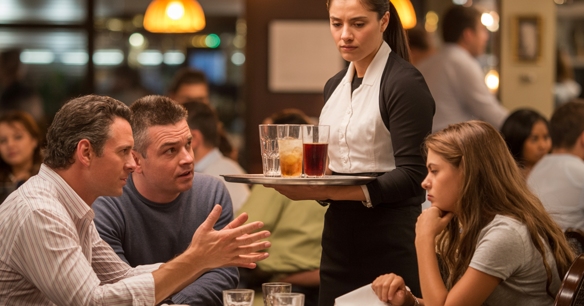Waitress Refuses To Mediate Couple’s Argument, Wife Demands $40 Tip Back And Gets Shut Down
