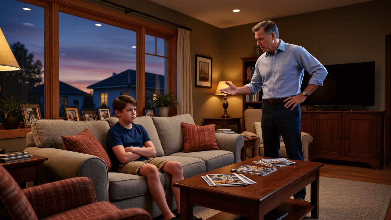 A 17-Year-Old Refuses to Risk His Safety for Dad’s New Family A 17-Year-Old Refuses to Risk His Safety for Dad’s New Family