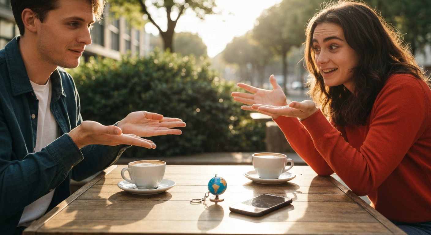 A Casual Conversation Turns Into an Unexpected Geography Lesson Between Friends