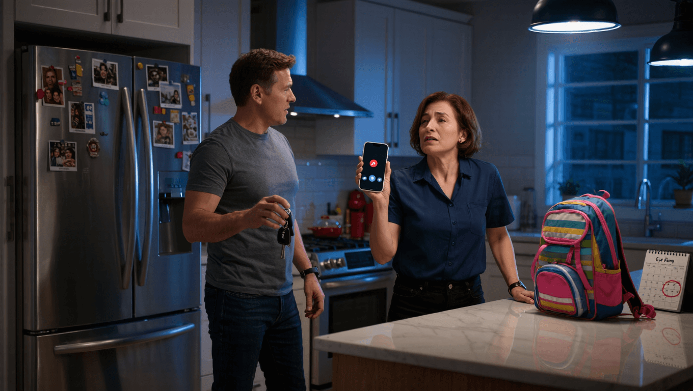 Dad Books the Eye Exam, Then Calls Mom “The Secretary” in One Text