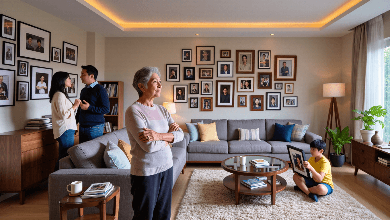 Grandma Refuses to Remove Family Photos to Appease Son’s Jealous New Wife