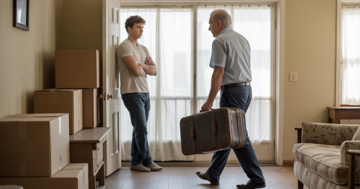 Man Kicks Dad Out After He Says He “Can’t Afford To Feed Him”