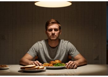 He Walked Away From Christmas Dinner Because the Lighting Made Eating Impossible He Walked Away From Christmas Dinner Because the Lighting Made Eating Impossible