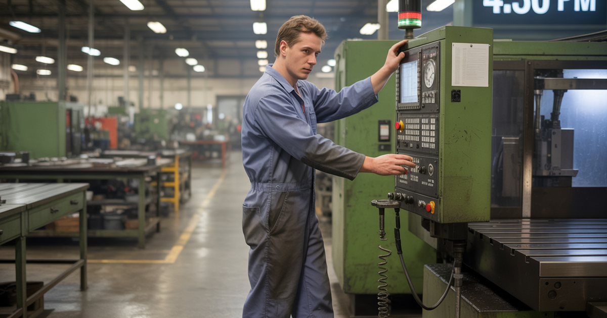 Foreman Punishes CNC Machinist For Being Late, Loses Him Thousands In Overtime And Gets Fired Foreman Punishes CNC Machinist For Being Late, Loses Him Thousands In Overtime And Gets Fired