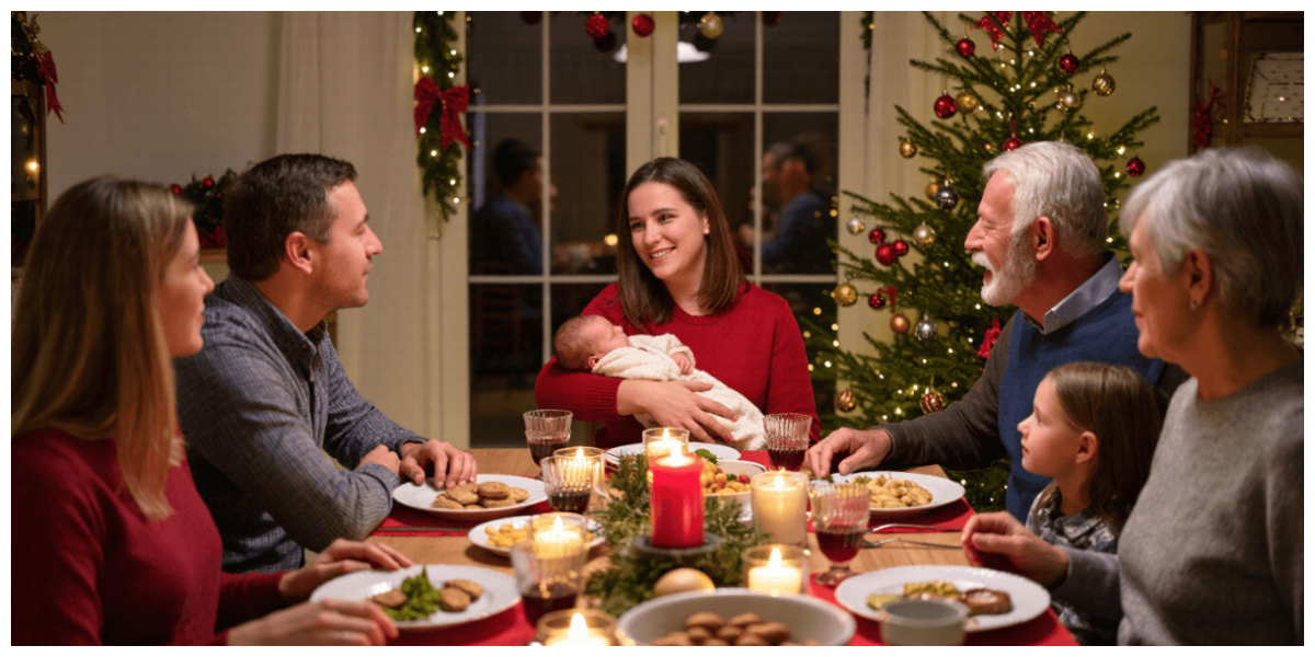 She Hid Her Pregnancy From Estranged Parents and Faced Them at Christmas