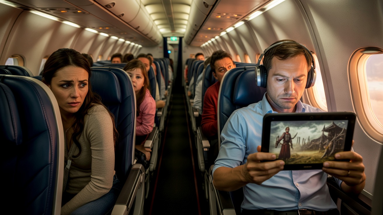 Man Refuses To Stop Watching Game Of Thrones On A Plane After A Mom Says It’s Inappropriate For Her Child
