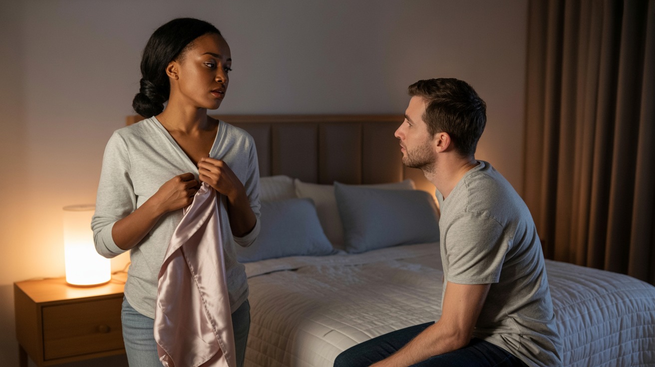 Woman Tells Husband He Should’ve Married A White Woman After He Hides Her Hair Scarf