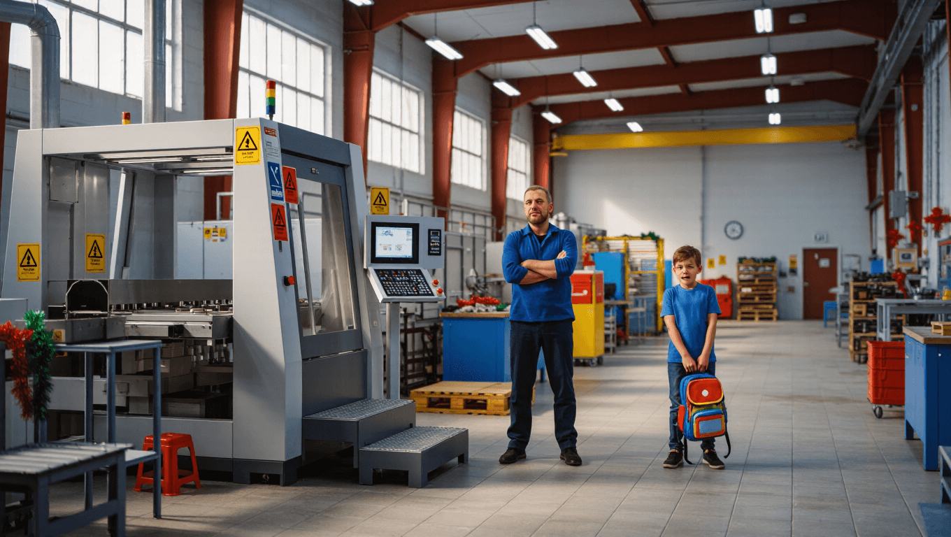 Boss Says No After Employee Tries to Bring Her 7-Year-Old Into a Factory