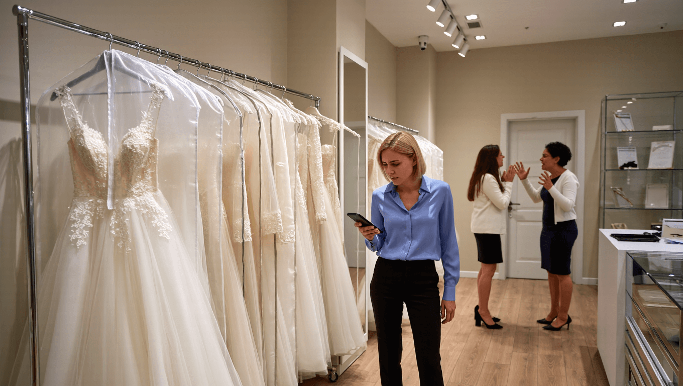 Bridal Shop Worker Calls Police After Bride’s Relatives Refuse to Leave