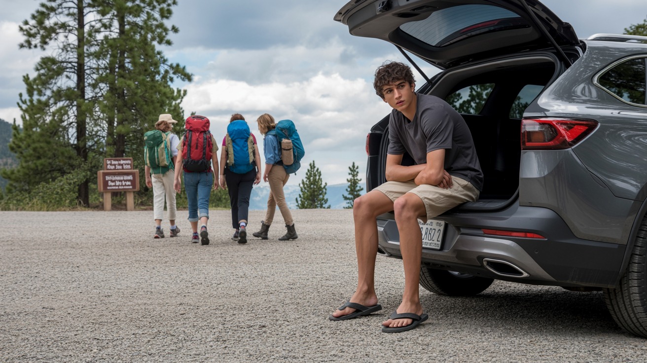 Dad Stops Making Packing Lists, Teen Brings Flip-Flops To The Mountains And Blames Him