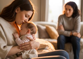 New Mom Refuses To Stop Kissing Her Baby, Now Her Mother-In-Law Is Furious