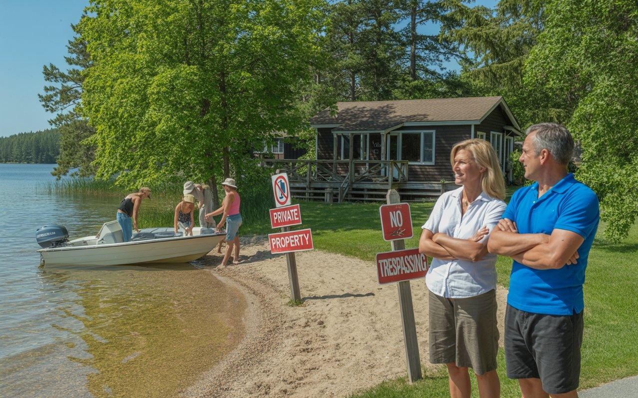 A Family Took Over Their Private Beach - Big Mistake A Family Took Over Their Private Beach - Big Mistake