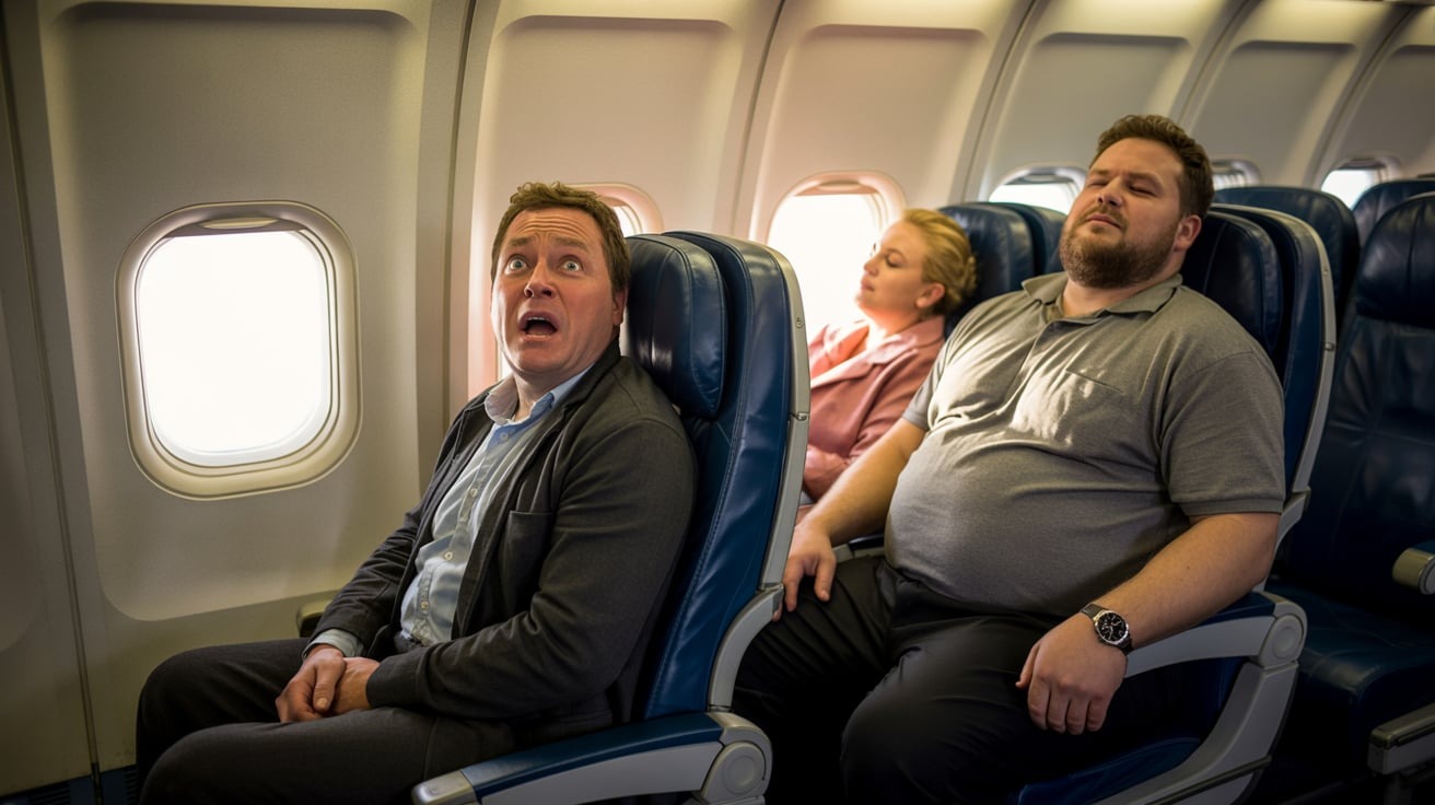 He Stole Someone Else’s Window Seat and Refused to Move - So Karma Swapped the Seats and Left Him Crushed Against the Plane Wall