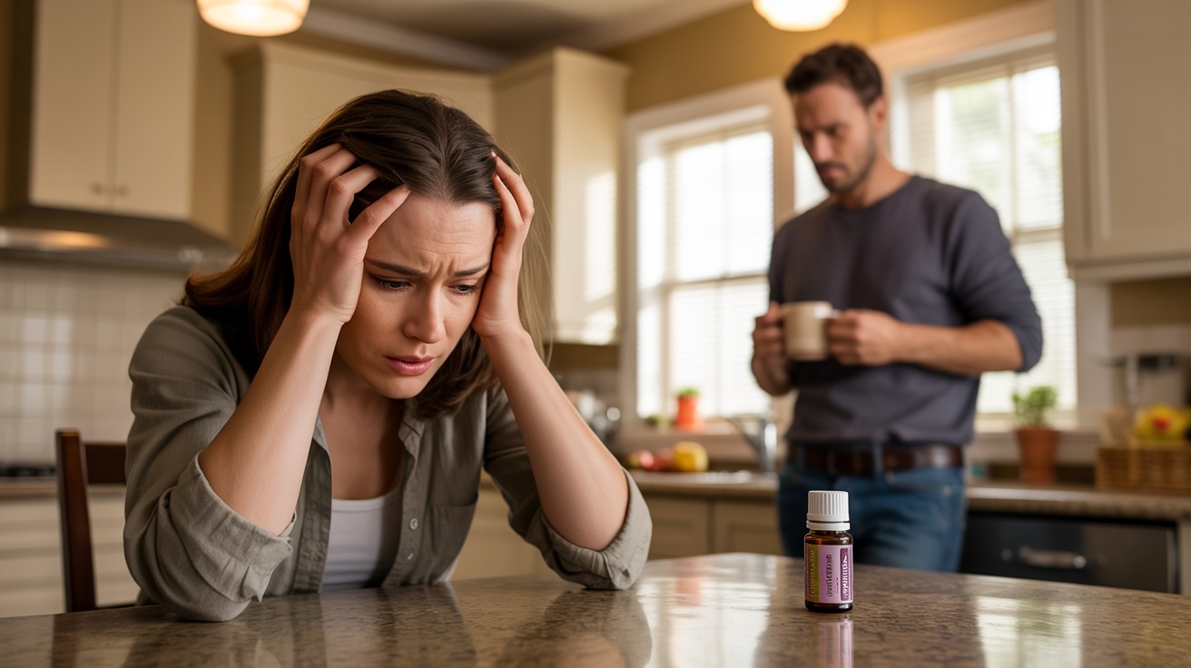 Husband Thought He Was Being Cute With A Peppermint Mocha, But Essential Oils Nearly Caused A Panic Attack Husband Thought He Was Being Cute With A Peppermint Mocha, But Essential Oils Nearly Caused A Panic Attack