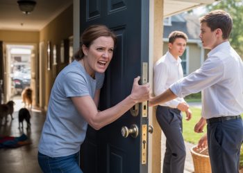 Woman Loses It After Missionaries Wake Her Teething Toddler From A Hard-Won Nap