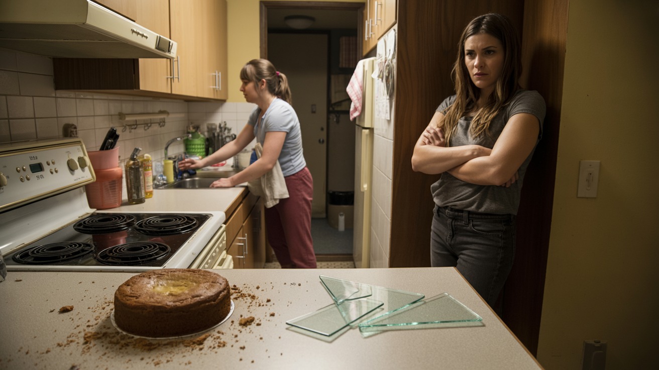 After Using Her Roommate’s Banana Cake To Clean Glass, She’s Left Wondering Why Her Roommate Is Furious After Using Her Roommate’s Banana Cake To Clean Glass, She’s Left Wondering Why Her Roommate Is Furious