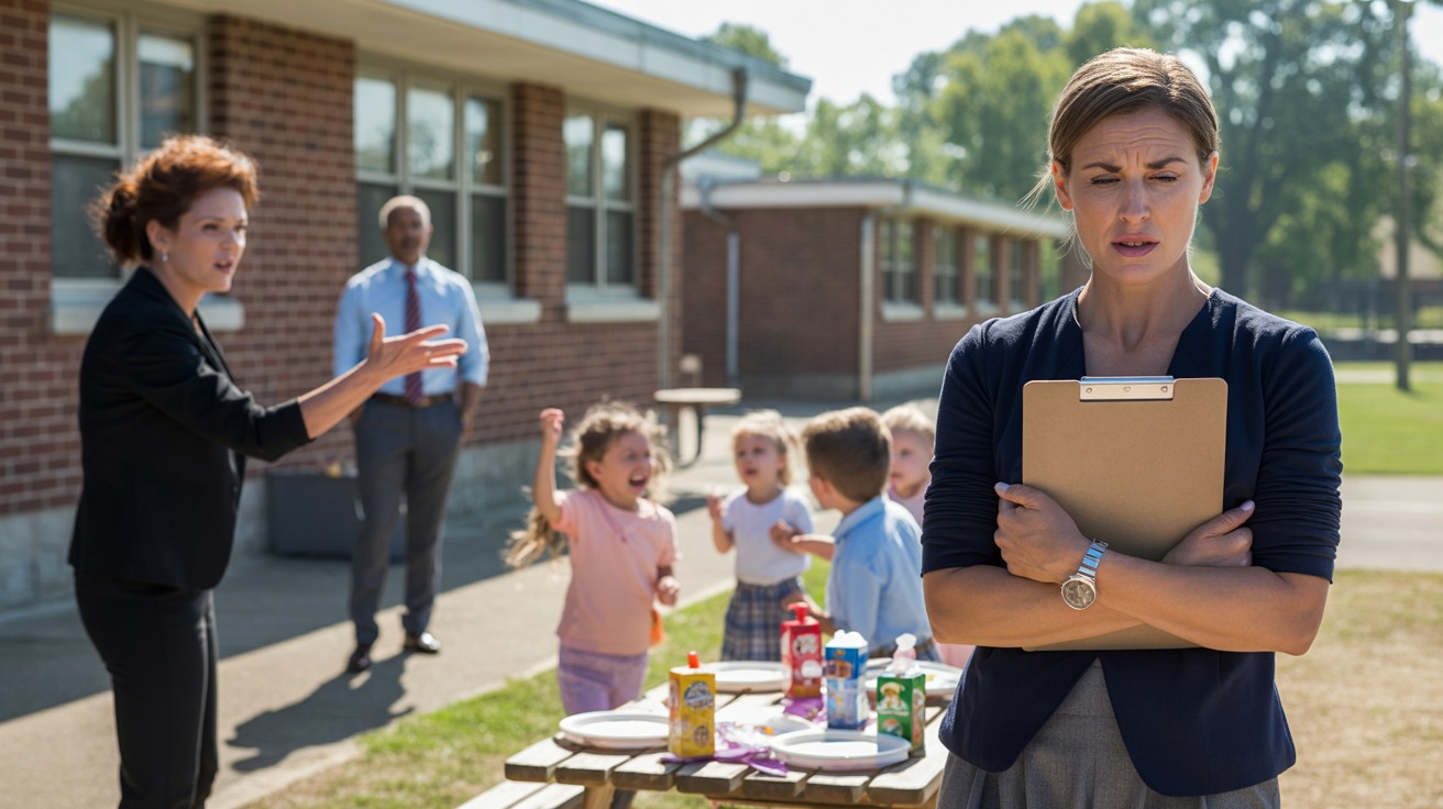 Teacher Hosts Reward Barbecue, One Parent Explodes When Her Child Doesn’t Earn An Invite