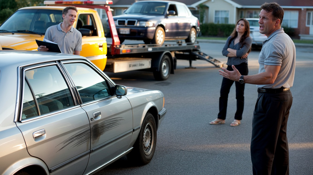 Neighbor Keyed His Car After Blocking Her Spot, He Pressed Charges, Now He's The Villain