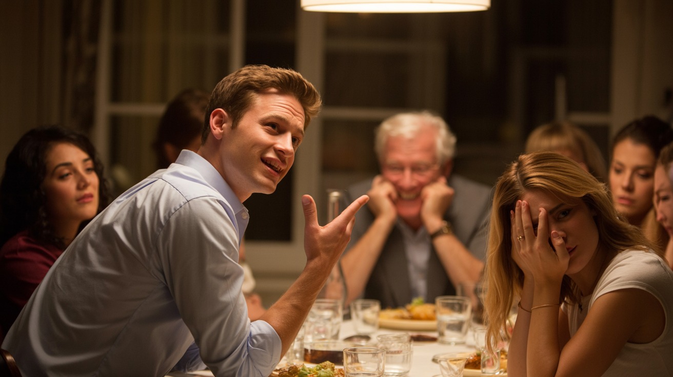 Man Embarrasses GF’s Italian-American Family At Dinner by Speaking Italian In Response To Their Jokes