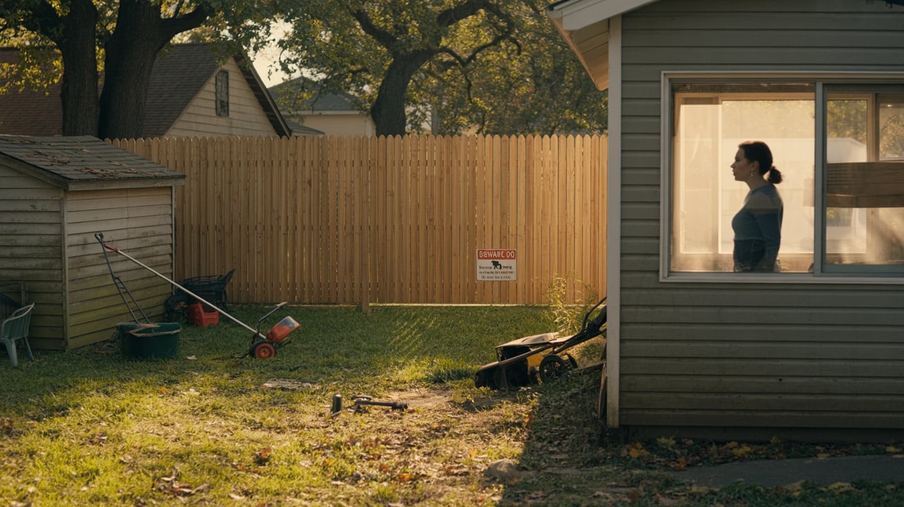 Neighbor Called Bylaw Because He Was Too Sick to Mow - So He Built an 8-Foot Fence