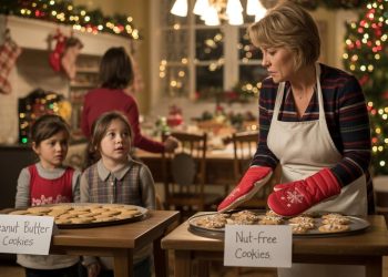 Grandmother Refuses to Remove Peanut Butter Cookies Despite Grandkids’ Allergies, Family Erupts Before Christmas