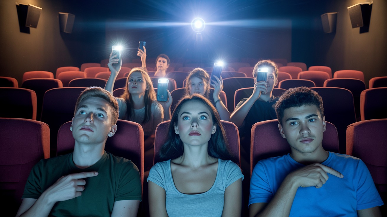 Annoy a Moviegoer and His Friends? Teen Theater Goers Get Kicked Out for ‘Filming’ After Being Loud