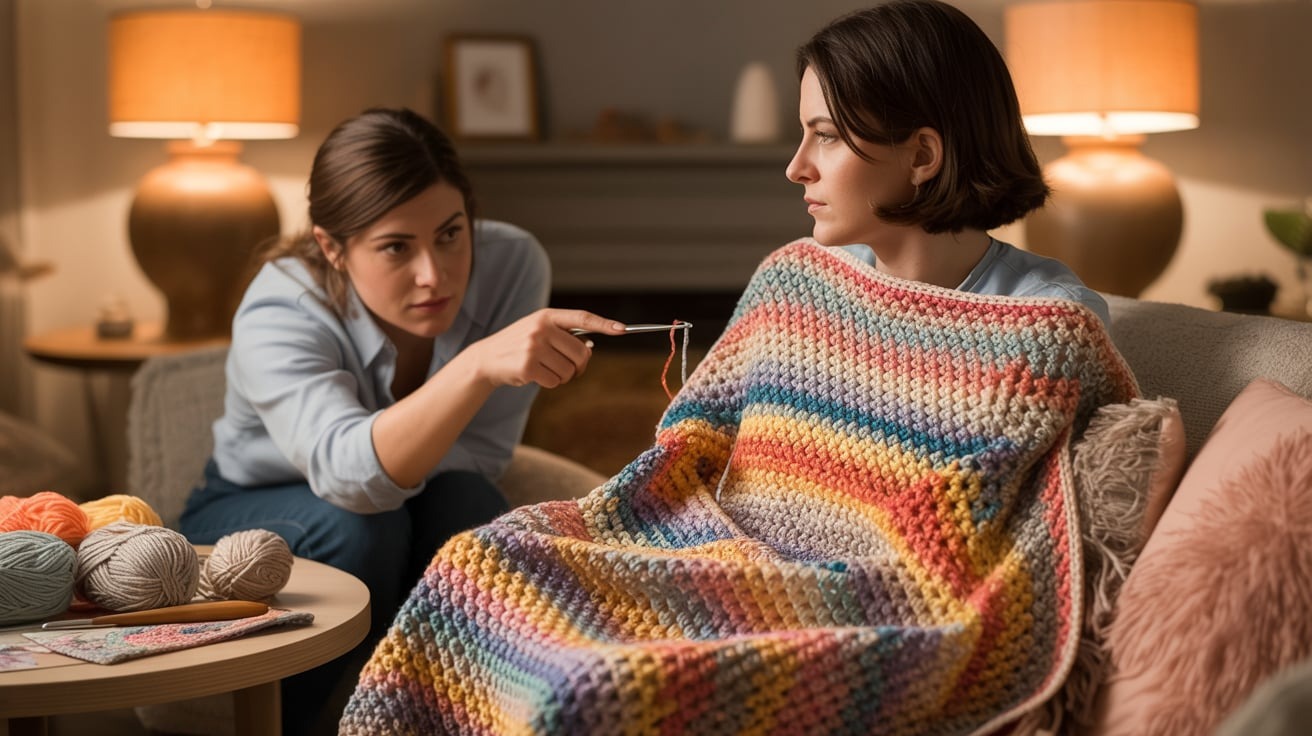 She Spent Weeks Crocheting a Blanket - Then Her Sister-in-Law Demanded She “Fix” It She Spent Weeks Crocheting a Blanket - Then Her Sister-in-Law Demanded She “Fix” It